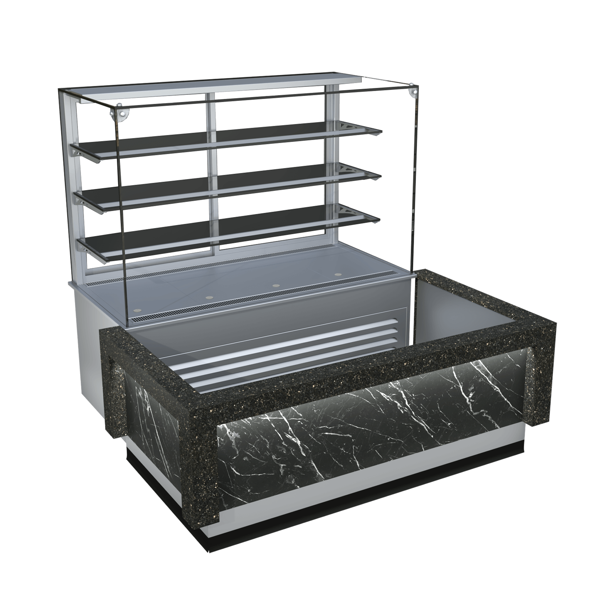 Fridge Shell For Display Refrigerated Display